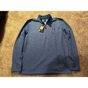 NEW UNDER ARMOUR, MENS SIZE M-TALL, STORM 1/4-ZIP SWEATER-FLEECE⛳JACKET-MSRP$75